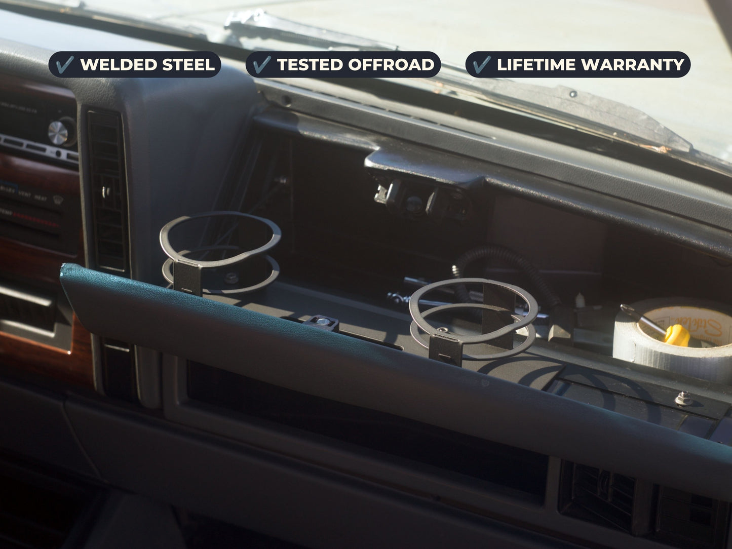 Jeep XJ/MJ Glovebox Cupholder (1984-1996)
