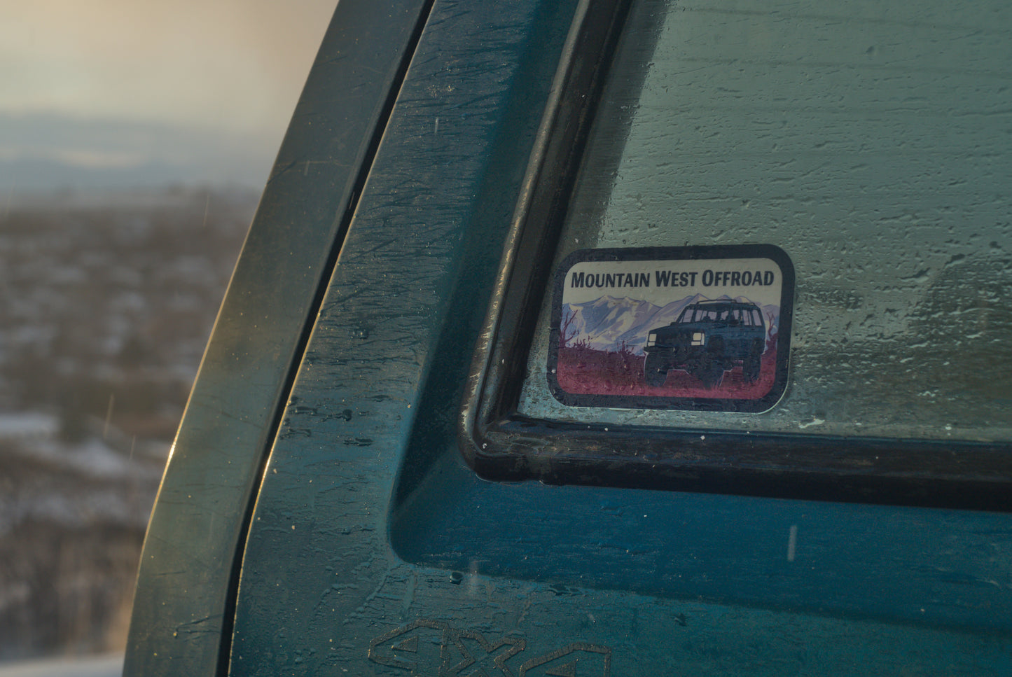 Mountain West Offroad Classic XJ Sticker